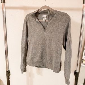 Grey Champion Cropped Quarter Zip